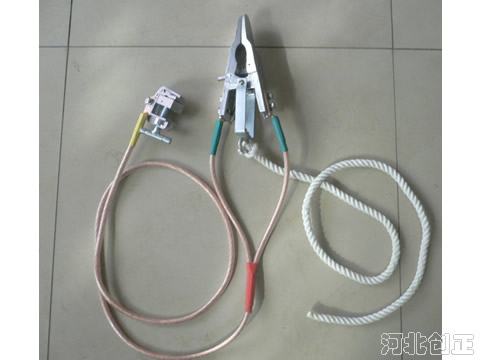 拋落式高壓接地線